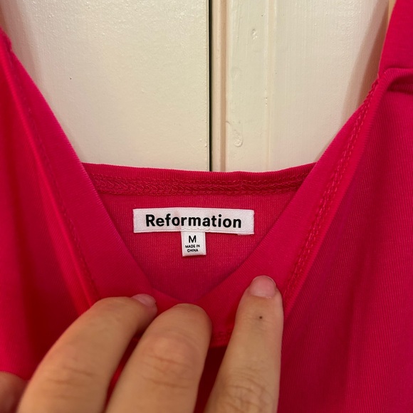 NWT Reformation Rika Knit Crop Top - Picture 4 of 6